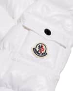 Image 3 of 4: Moncler Girl's Bady Quilted Jacket, Size 4-6