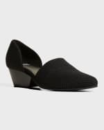 Image 2 of 5: Eileen Fisher Hallo Knit D'Orsay Pumps