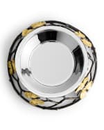 Image 3 of 5: Michael Aram Butterfly Ginkgo Large Dog Bowl