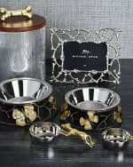 Image 5 of 5: Michael Aram Butterfly Ginkgo Large Dog Bowl