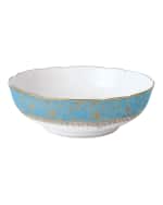 Image 1 of 2: Bernardaud Eden Turquoise Salad Bowl, 10"