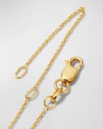 Image 3 of 4: Roberto Coin Fleur de Lise Necklace in Yellow Gold