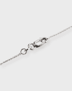 Image 3 of 5: Roberto Coin Anchor Tiny Treasure Necklace in White Gold