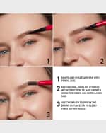 Image 5 of 5: Valentino Brow Trio Eyebrow Liner