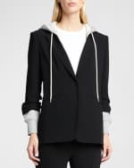 Image 3 of 6: Cinq a Sept Hooded Khloe Jacket
