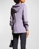 Image 4 of 6: Cinq a Sept Hooded Khloe Jacket