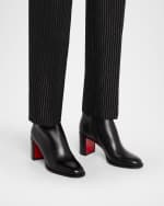 Image 2 of 5: Christian Louboutin Adoxa Zip Ankle Booties