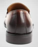 Image 3 of 3: Bruno Magli Men's Alpha Leather Loafers