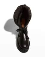 stuart weitzman tyler ultralift leather lug boots