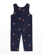 Image 2 of 2: Classic Prep Childrenswear Boy's Tucker Corduroy Overalls, Size 3M-4T