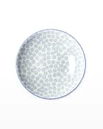 Image 4 of 4: Coton Colors Iris Blue Burst Pip Mix Pasta Bowls, Set Of 2