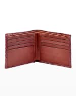 Image 3 of 4: Graphic Image Men's Alligator Leather Wallet