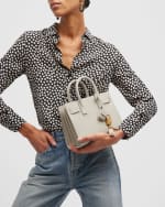 Image 2 of 6: Saint Laurent Sac De Jour Nano Top-Handle Bag in Smooth Leather