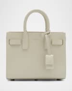Image 1 of 6: Saint Laurent Sac De Jour Nano Top-Handle Bag in Smooth Leather