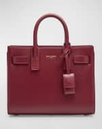 Image 1 of 6: Saint Laurent Sac De Jour Nano Top-Handle Bag in Smooth Leather