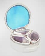 Image 4 of 5: Stephanie Johnson Miami Nights Frost Riley Circular Travel Organizer