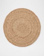 Image 1 of 2: Blue Pheasant Jordan Round Placemat, Set of 4