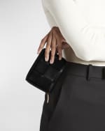 Image 5 of 5: Bottega Veneta Compact Cassette Zip-Around Wallet