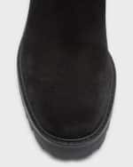 Image 3 of 5: Pedro Garcia Zona Lug-Sole Chelsea Booties