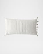 Image 2 of 2: John Robshaw Sahati Bolster Pillow, 17" x 32"
