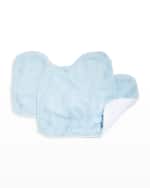 Image 2 of 3: Little Scoops Boy's Plush Burp Cloth