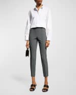 Image 5 of 6: Lafayette 148 New York Petite Gramercy Acclaimed Stretch Pants