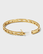 Image 3 of 5: Roberto Coin 18k Yellow Gold Navarra Bangle