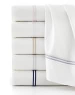 Image 3 of 3: Matouk 2 Lines King Sheet Set