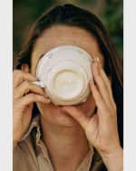 Image 4 of 5: Juliska Berry & Thread Breakfast Cup - Whitewash