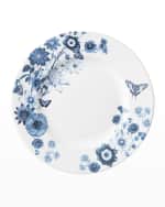 Image 1 of 6: Juliska Field Of Flowers Chambray Dinner Plate