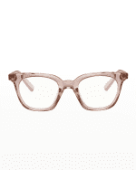 Image 2 of 2: The Book Club Snatcher in Black Tie Rectangle Plastic Reading Glasses