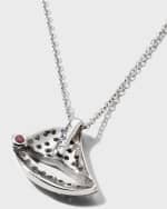 Image 4 of 4: Roberto Coin 18K White Gold Sailboat Pendant Necklace