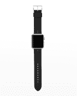 McGraw Leather Apple Watch Band in Black, 38-40mm