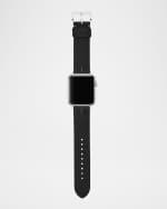 McGraw Leather Apple Watch Band in Black, 38-40mm McGraw Leather Apple Watch Band in Black, 38-40mm