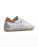 Image 3 of 4: Golden Goose Superstar Bicolor Leather Low-Top Sneakers