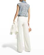 Image 4 of 6: Maison Common Travel Safe Wide-Leg Pants