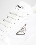 Image 3 of 5: Prada Men's Prax Tonal Low-Top Sneakers