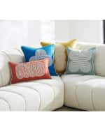 Image 3 of 3: Jonathan Adler Pompidou Loops Pillow, Ochre