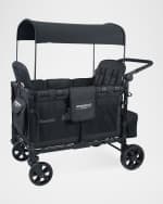 Image 1 of 5: WONDERFOLD Wagon W4 Elite Quad Stroller Wagon (4 Seater)