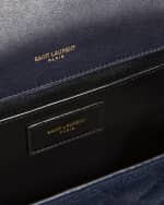 Image 4 of 5: Saint Laurent YSL Medium Triquilted Chain Shoulder Bag