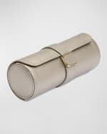 Image 2 of 5: WOLF Palermo Double Watch Roll & Jewelry Pouch