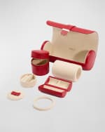 Image 3 of 5: WOLF Palermo Double Watch Roll & Jewelry Pouch