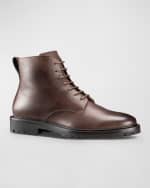 Image 1 of 4: Koio Men's Bergamo Leather Combat Boots