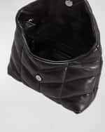 Image 3 of 5: Saint Laurent Loulou Toy YSL Puffer Leather Crossbody Bag