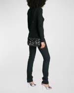 Image 5 of 5: Saint Laurent Loulou Toy YSL Puffer Leather Crossbody Bag