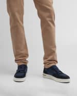 Image 2 of 6: Loro Piana Men's Newport Walk Water-Repellent Sneakers