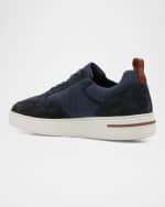 Image 3 of 6: Loro Piana Men's Newport Walk Water-Repellent Sneakers
