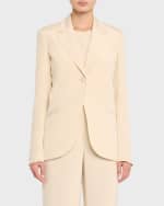 Image 2 of 6: Lafayette 148 New York Fae Single-Breasted Blazer