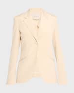 Image 1 of 6: Lafayette 148 New York Fae Single-Breasted Blazer