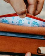 Image 3 of 5: Bluebonnet iPhone 13 Pro Leather Folio Case